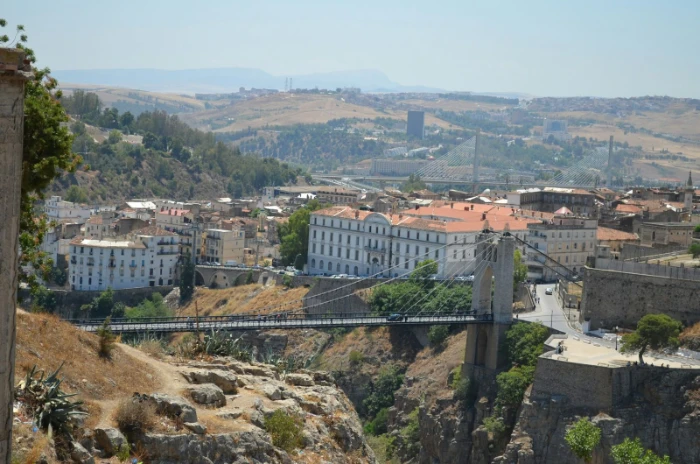 Constantine and its bridges above the Rhumel gorges